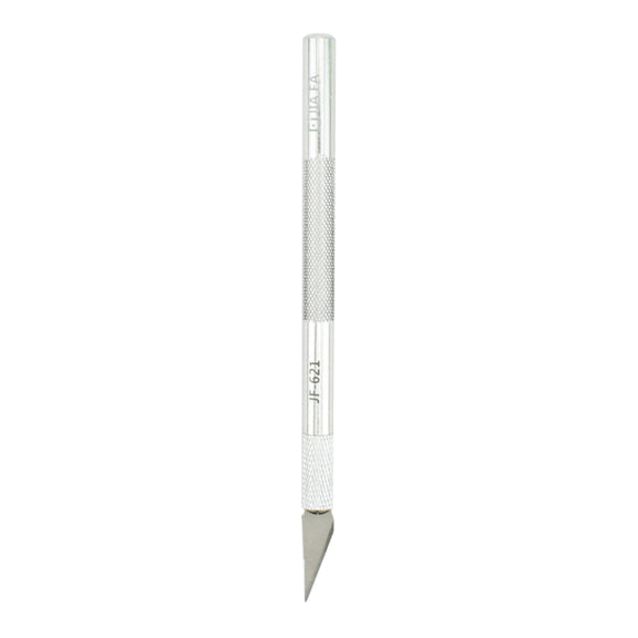 JIAFA JF-621 Metal Carving Knife Professional Mobile Phone Repair Tool with 6 Blades(Silver)