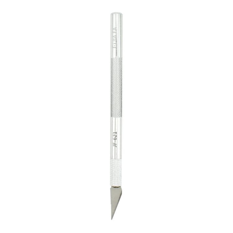 JIAFA JF-621 Metal Carving Knife Professional Mobile Phone Repair Tool with 6 Blades(Silver)