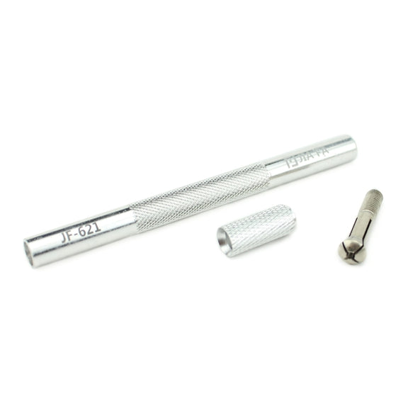 JIAFA JF-621 Metal Carving Knife Professional Mobile Phone Repair Tool with 6 Blades(Silver)
