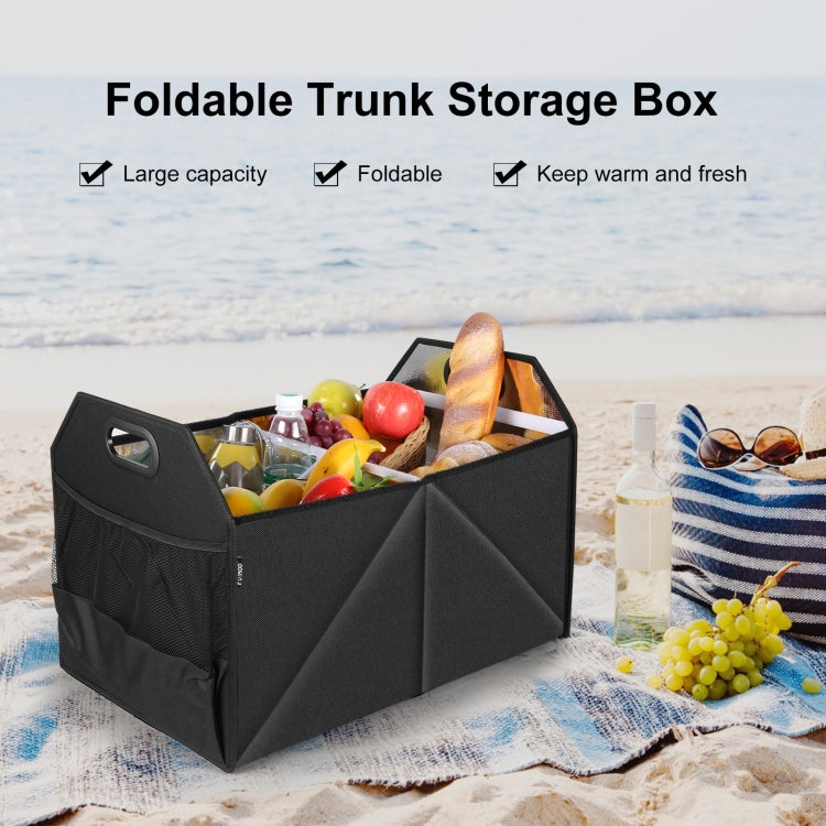 FunAdd Foldable Storage Fresh Box Vehicle Trunk Organizer Bag Transportation Fresh-keeping Box (Black) - Stowing Tidying by FunAdd | Online Shopping South Africa | PMC TechLife | Buy Now Pay Later Mobicred