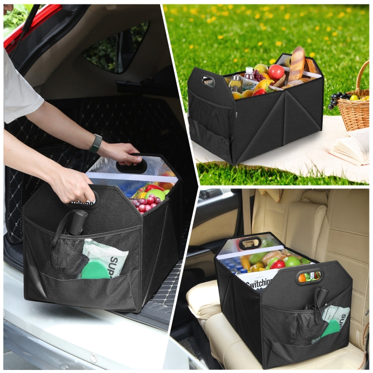 FunAdd Foldable Storage Fresh Box Vehicle Trunk Organizer Bag Transportation Fresh-keeping Box (Black) - Stowing Tidying by FunAdd | Online Shopping South Africa | PMC TechLife | Buy Now Pay Later Mobicred