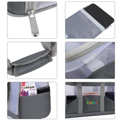 FUNADD Portable Breathable Pet Bag Outdoor Shoulder Tote Bag (Grey) - Pet Storages & Bags by FunAdd | Online Shopping South Africa | PMC Jewellery | Buy Now Pay Later Mobicred