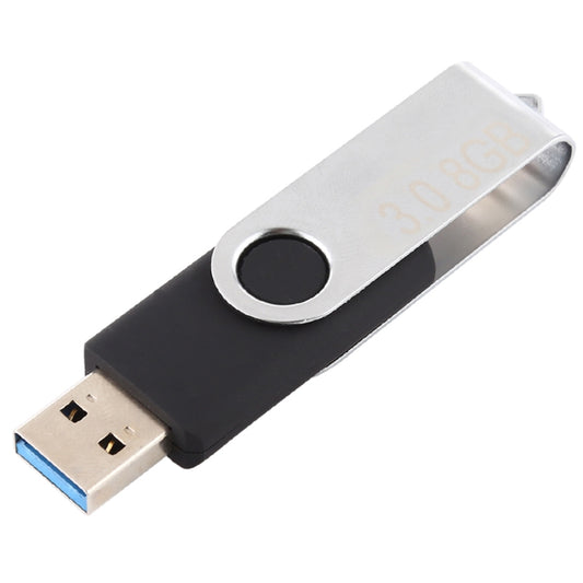 8GB Twister USB 3.0 Flash Disk USB Flash Drive (Black) - USB Flash Drives by PMC Jewellery | Online Shopping South Africa | PMC Jewellery | Buy Now Pay Later Mobicred