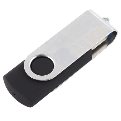 8GB Twister USB 3.0 Flash Disk USB Flash Drive (Black) - USB Flash Drives by PMC Jewellery | Online Shopping South Africa | PMC Jewellery | Buy Now Pay Later Mobicred