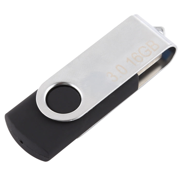 16GB Twister USB 3.0 Flash Disk USB Flash Drive (Black) - USB Flash Drives by PMC Jewellery | Online Shopping South Africa | PMC Jewellery | Buy Now Pay Later Mobicred