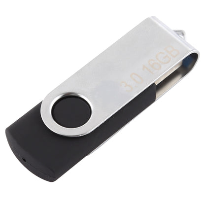 16GB Twister USB 3.0 Flash Disk USB Flash Drive (Black) - USB Flash Drives by PMC Jewellery | Online Shopping South Africa | PMC Jewellery | Buy Now Pay Later Mobicred