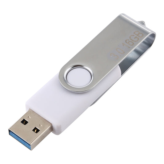16GB Twister USB 3.0 Flash Disk USB Flash Drive (White) - free shipping - PMC Jewellery - Order now!