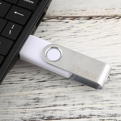 16GB Twister USB 3.0 Flash Disk USB Flash Drive (White) - free shipping - PMC Jewellery - Order now!
