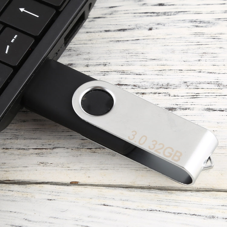 32GB Twister USB 3.0 Flash Disk USB Flash Drive (Black) - USB Flash Drives by PMC Jewellery | Online Shopping South Africa | PMC Jewellery | Buy Now Pay Later Mobicred