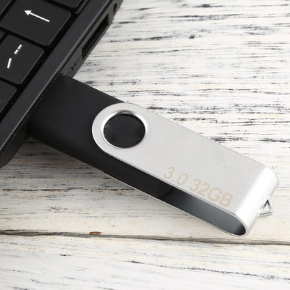 32GB Twister USB 3.0 Flash Disk USB Flash Drive (Black) - USB Flash Drives by PMC Jewellery | Online Shopping South Africa | PMC Jewellery | Buy Now Pay Later Mobicred
