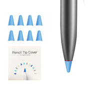 8 PCS Non-slip Mute Wear-resistant Nib Cover for M-pencil Lite (Dark Blue)