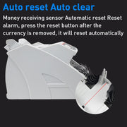 2108UV/IR 220V Multi-Currency Money Counter, Specification: US Plug