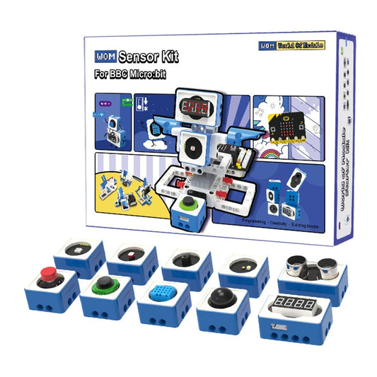 Yahboom Building Block Sensor Module Kit, Compatible with Micro:bit V2/V1.5 Arduino UNO Raspberry Pi Pico, without micro:bit - free shipping - PMC Jewellery - Order now!