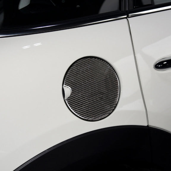 Car Fuel Tank Cover Carbon Fiber Decorative Sticker for BMW Mini Cooper R50 / R52 / R55 / R56 / R57 / R58 / R59 / R60 / R61 / F55 / F56