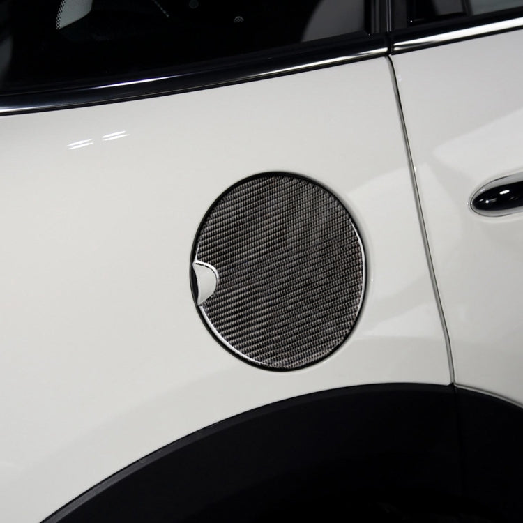 Car Fuel Tank Cover Carbon Fiber Decorative Sticker for BMW Mini Cooper R50 / R52 / R55 / R56 / R57 / R58 / R59 / R60 / R61 / F55 / F56