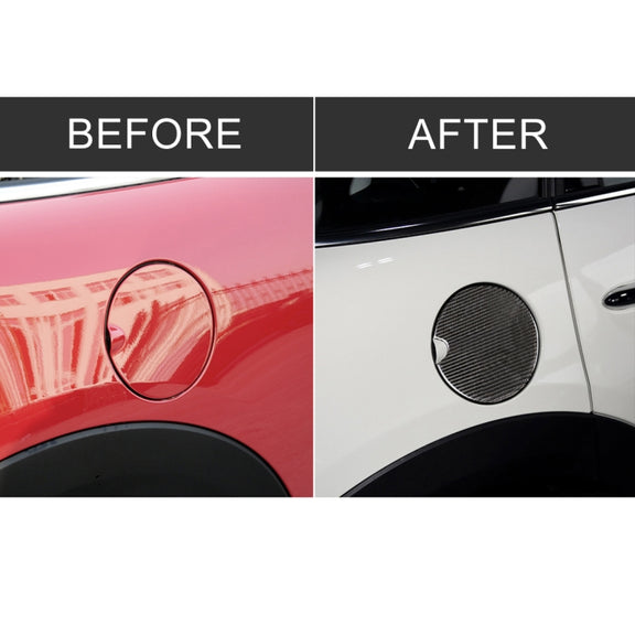 Car Fuel Tank Cover Carbon Fiber Decorative Sticker for BMW Mini Cooper R50 / R52 / R55 / R56 / R57 / R58 / R59 / R60 / R61 / F55 / F56