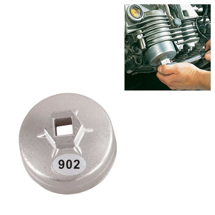 902 67mm 14 Flute Aluminum Oil Filter Wrench Socket Remover Tool for Hafei / Mazda / Family / Ford - Hand Tool Sets by PMC TechLife | Online Shopping South Africa | PMC TechLife | Buy Now Pay Later Mobicred