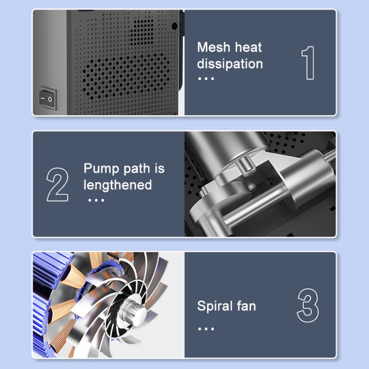 12V Portable Car Tire Air Pump Style:Mechanical Version - Inflatable Pump by PMC TechLife | Online Shopping South Africa | PMC TechLife