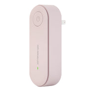 Mini Household Wireless Ultrasonic Deodorizer Vacuum Cleaner Dust Mite Controller, US Plug(Pink)