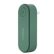 Mini Household Wireless Ultrasonic Deodorizer Vacuum Cleaner Dust Mite Controller, US Plug(Green)