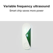Mini Household Wireless Ultrasonic Deodorizer Vacuum Cleaner Dust Mite Controller, US Plug(Green)