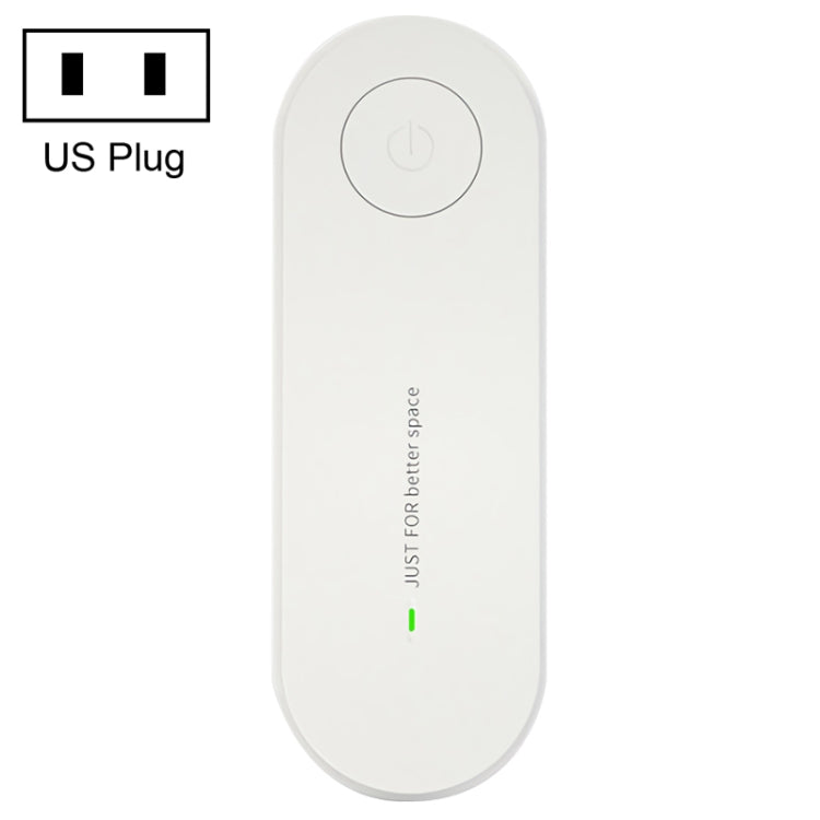 Mini Household Wireless Ultrasonic Deodorizer Vacuum Cleaner Dust Mite Controller, US Plug(White) - free shipping - PMC TechLife - Order now!
