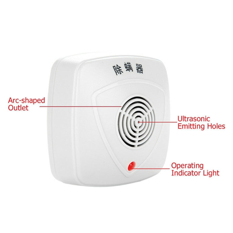 Household Wireless Ultrasonic Mites Removal Instrument Bed Vacuum Cleaner Mites Removal and Sterilization, US Plug(White)