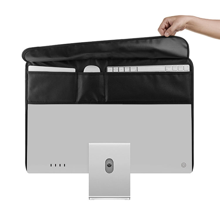 For 24 inch Apple iMac Portable Dustproof Cover Desktop Apple Computer LCD Monitor Cover with Storage Bag - Others Accessories by PMC Jewellery | Online Shopping South Africa | PMC Jewellery | Buy Now Pay Later Mobicred