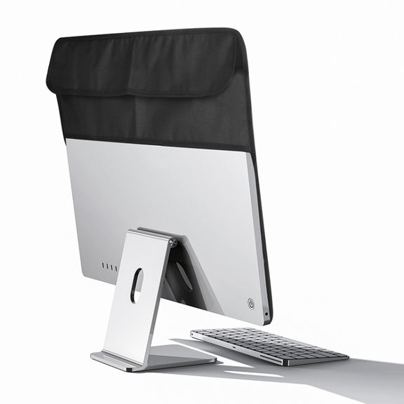 For 24 inch Apple iMac Portable Dustproof Cover Desktop Apple Computer LCD Monitor Cover with Storage Bag(Red)