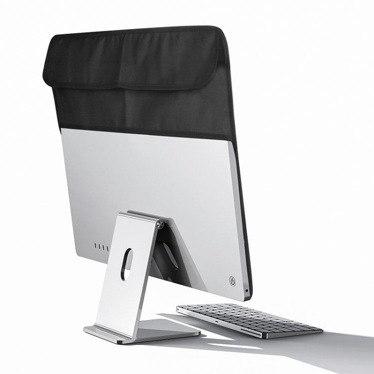 For 24 inch Apple iMac Portable Dustproof Cover Desktop Apple Computer LCD Monitor Cover with Storage Bag(Red)