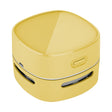 4W Hardcover Rechargeable Style Portable Handheld Wireless Mini Desktop Vacuum Cleaner(Yellow) - Mini Vacuum Cleaner by PMC TechLife | Online Shopping South Africa | PMC TechLife | Buy Now Pay Later Mobicred