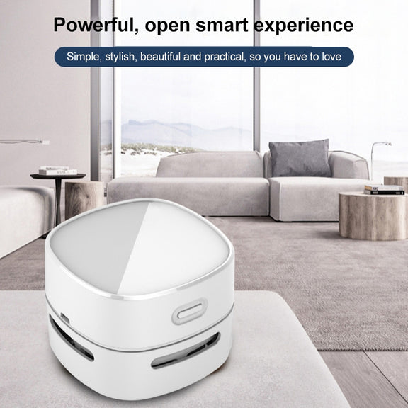 4W Hardcover Rechargeable Style Portable Handheld Wireless Mini Desktop Vacuum Cleaner(Yellow)