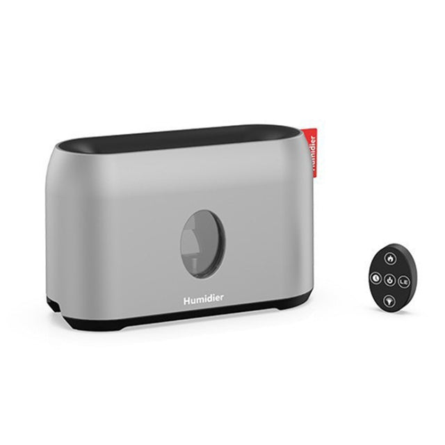 USB Simulation Flame Humidifier (Grey)