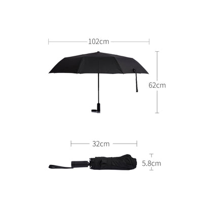 Original Xiaomi Youpin WD1 Empty Valley Automatic Umbrella, Size: 23 inch(Black) - free shipping - PMC Jewellery - Order now!
