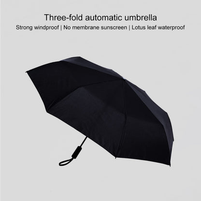 Original Xiaomi Youpin WD1 Empty Valley Automatic Umbrella, Size: 23 inch(Black) - free shipping - PMC Jewellery - Order now!
