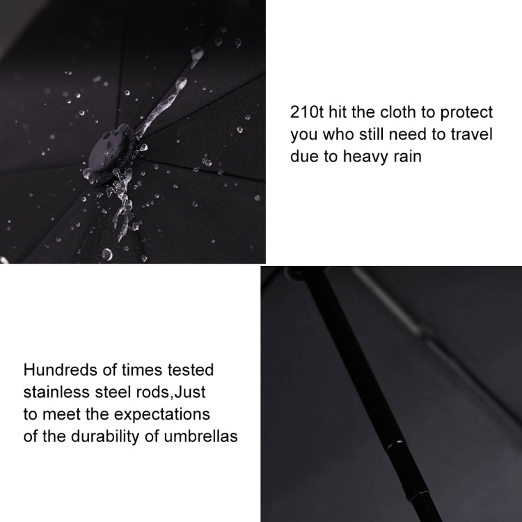 Original Xiaomi Youpin WD1 Empty Valley Automatic Umbrella, Size: 23 inch(Black) - free shipping - PMC Jewellery - Order now!