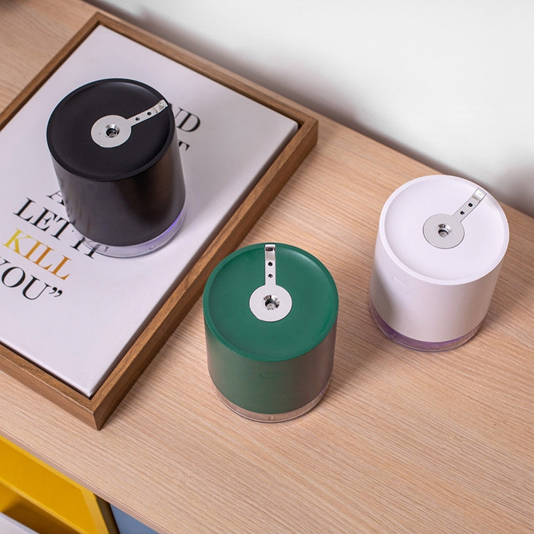 USB Smart Induction Ultrasonic Spray Humidifier with LED Indicator (White)