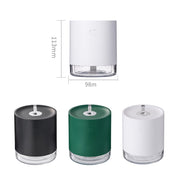 USB Smart Induction Ultrasonic Spray Humidifier with LED Indicator (White)