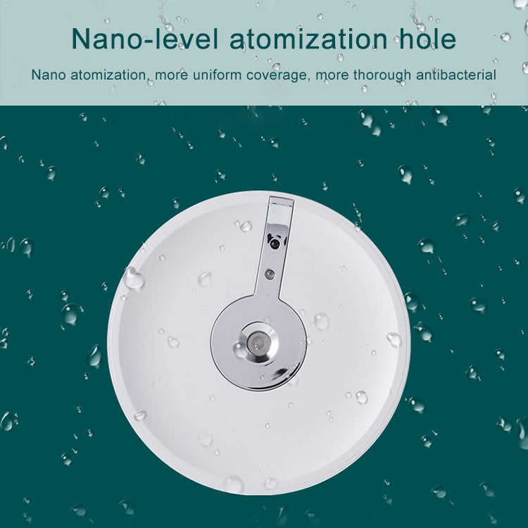 USB Smart Induction Ultrasonic Spray Humidifier with LED Indicator (White)