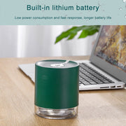 USB Smart Induction Ultrasonic Spray Humidifier with LED Indicator (White)