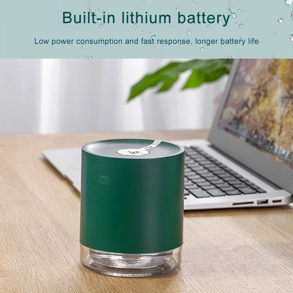 USB Smart Induction Ultrasonic Spray Humidifier with LED Indicator (White)