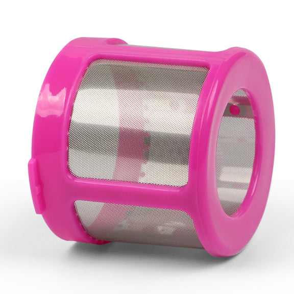 Filter Mesh Cover Vacuum Cleaner Mite Dust Removal Accessories For Puppy D-602A/D-607/D-616/D-609(Pink)