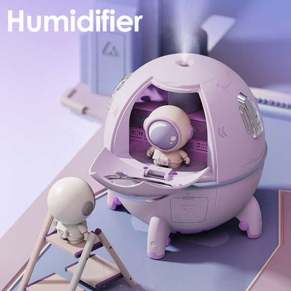 Lunar Type-C Desktop Humidifier Ambient Lamp (Purple)