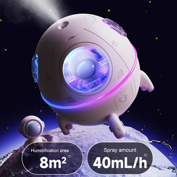 Lunar Type-C Desktop Humidifier Ambient Lamp (Purple)