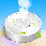 Portable Square UV Sterilization Anion Air Purifier Car Home Air Humidifier (White)