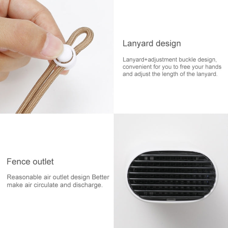 HE-K001 Hanging Neck Negative USB Rechargeable Ion Air Purifier Portable Household Formaldehyde Removal Portable Purifier(Black) - free shipping - PMC TechLife - Order now!