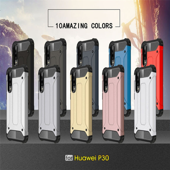 Magic Armor TPU + PC Combination Case for Huawei P30 (Rose Gold)