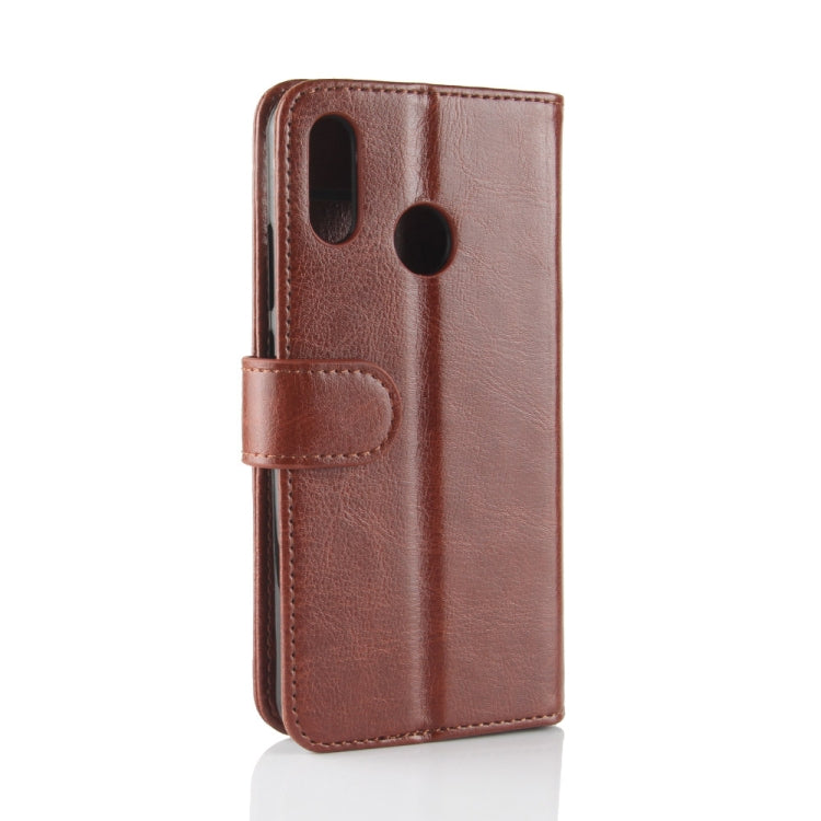 R64 Texture Single Fold Horizontal Flip Leather Case for Huawei P30 Lite, with Holder & Wallet & Card Slots & Photo Frame (Brown) - Huawei Cases by PMC TechLife | Online Shopping South Africa | PMC TechLife | Buy Now Pay Later Mobicred