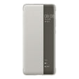 For Huawei P50 Pro Smart Display View Window Flip Leather Protective Case with Sleep / Wake-up Function(Grey) - free shipping - PMC TechLife - Order now!