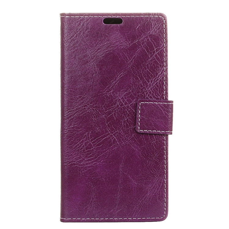 Retro Crazy Horse Texture Horizontal Flip Leather Case for Huawei P30 Lite, with Wallet & Holder & Card Slots & Photo Frame (Purple) - free shipping - PMC TechLife - Order now!